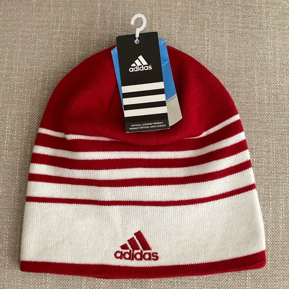 ADIDAS University of Nebraska Knit Beanie NWT